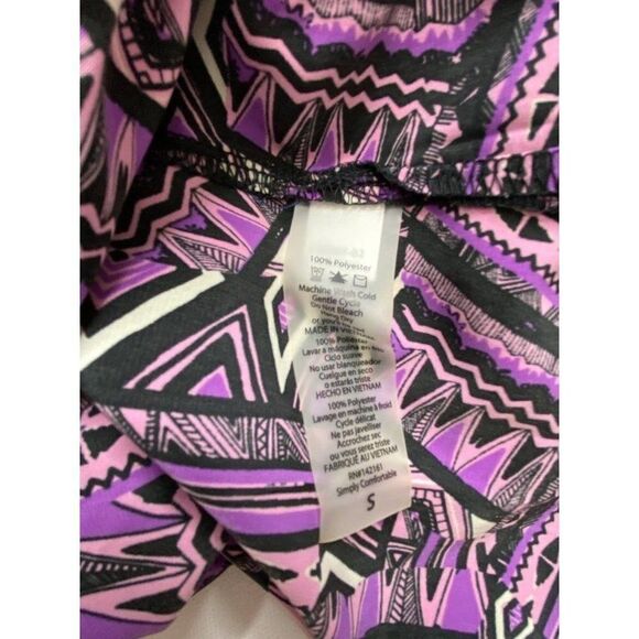 LuLaRoe Joy Cardigan Duster LongLine Vest Purple Sleeveless Small‎ - Picture 3 of 6
